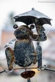 Blechfrosch bei kaltem Wetter